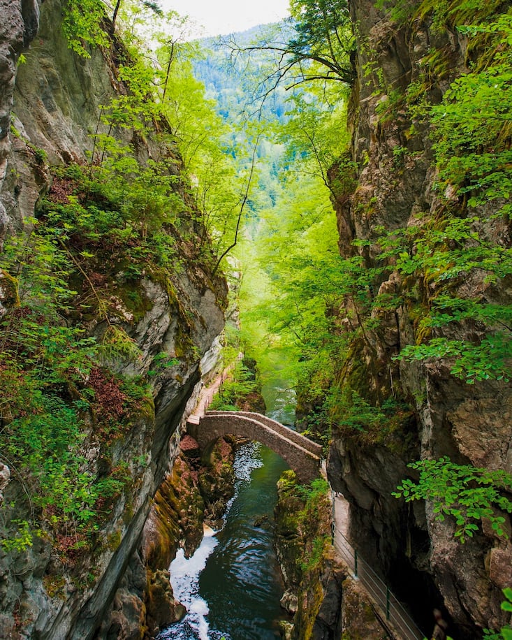 Les gorges de l’Areuse