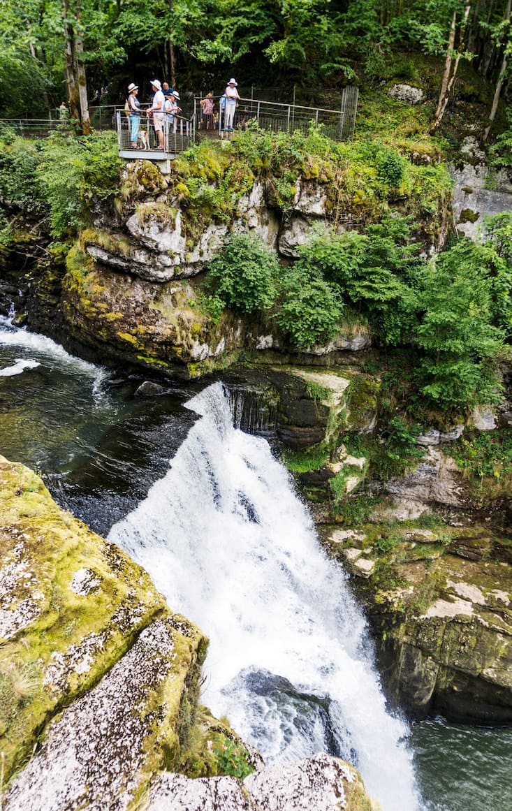 Les gorges du Doubs.