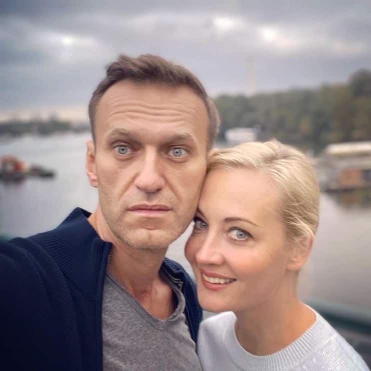 Yulia Navalnaya et son mari