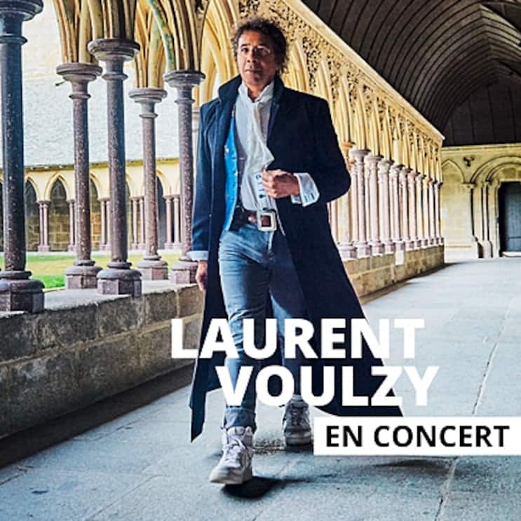 Affiche de la tournée des cathédrales de Laurent Voulzy