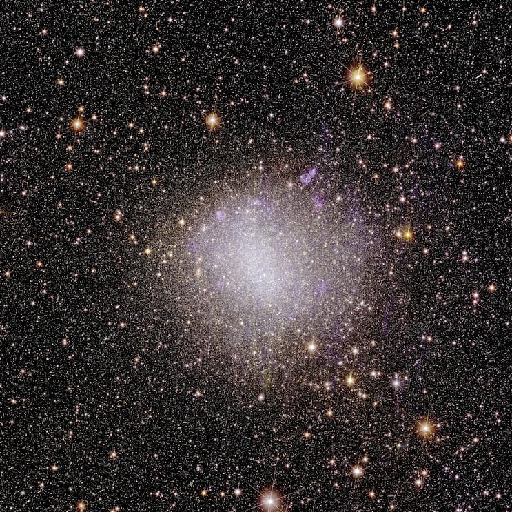 la galaxie NGC 6822